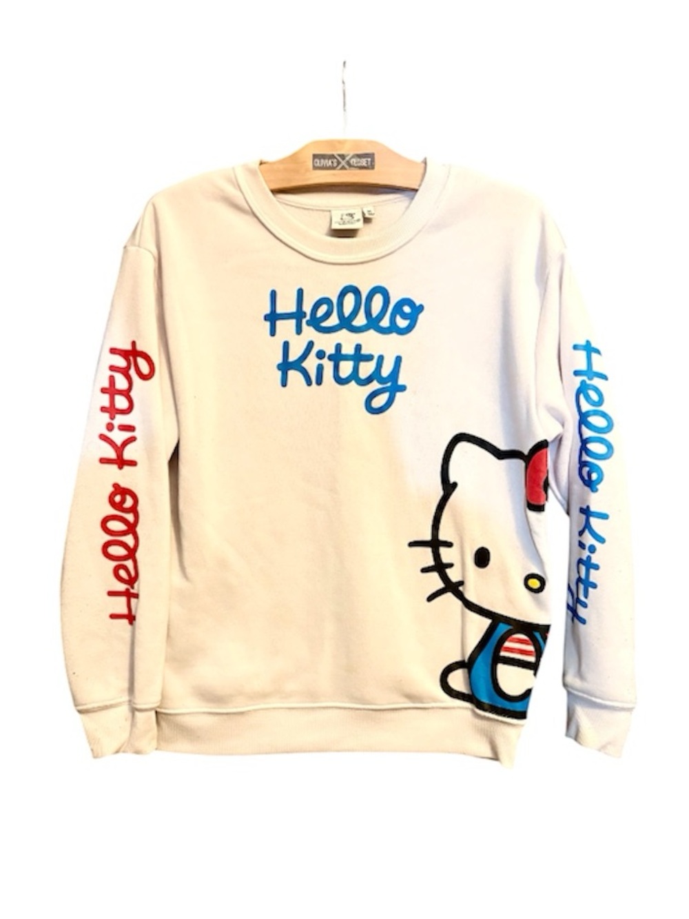 Hello Kitty Cream Sweatshirt